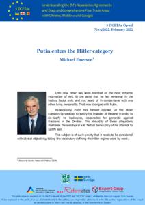 Understanding Association Agreements between the EU and Ukraine, Moldova and  Georgia — Putin enters the Hitler category