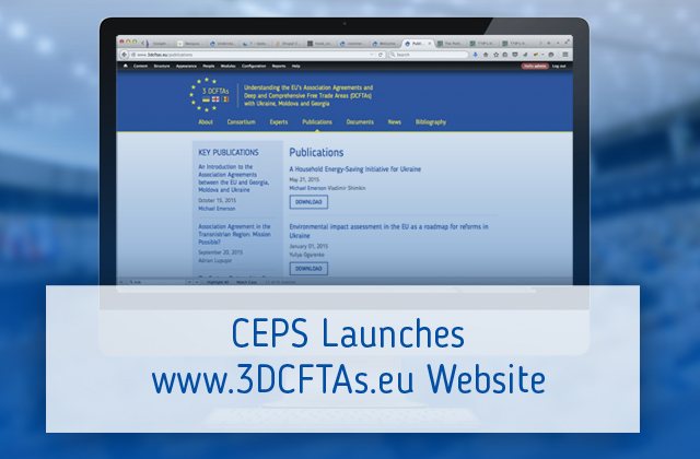 CEPS Launches 3DCFTAs.eu website
